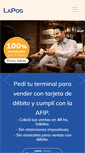 Mobile Screenshot of lapos.com.ar